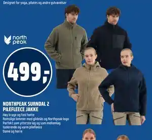 Coop Obs NORTHPEAK SURNDAL 2 PILEFLEECE JAKKE tilbud