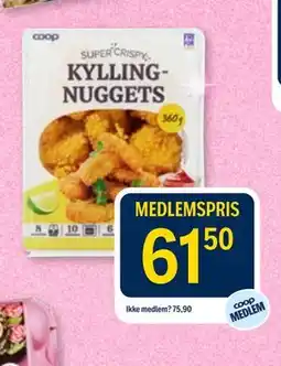 Coop Prix KYLLINGNUGGETS tilbud