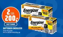 Coop Obs BATTERIER ENERGIZER tilbud