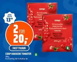 Coop Obs COOP HAKKEDE TOMATER tilbud