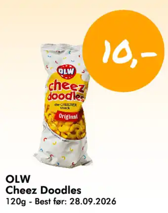 Havaristen Olw Cheez Doodles tilbud