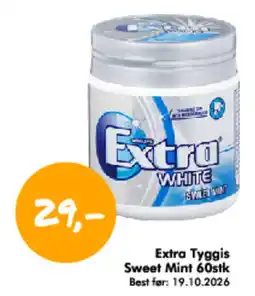 Havaristen Extra Tyggis Sweet Mint tilbud