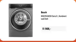 Skousen Bosch WNC254ARSN Serie 8 , Kombinert vask/tørk tilbud