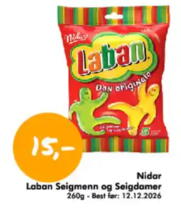 Havaristen Nidar Laban Seigmann og Seigdamer tilbud