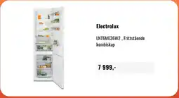 Skousen Electrolux LNT6ME36W2 , Frittstående kombiskap tilbud
