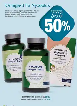 Ditt Apotek Nycoplus Omega-3 tilbud
