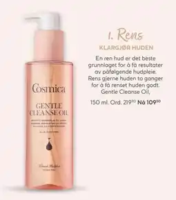Vitusapotek Cosmica Gentle Cleanse Oil tilbud