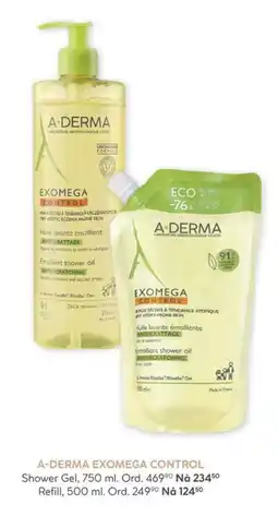 Vitusapotek A-Derma Exomega Control tilbud