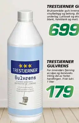 Coop Byggmix Trestjerner gulvrens tilbud