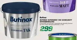 Coop Byggmix Butinox Superdekk Tak 02/Helmatt tilbud