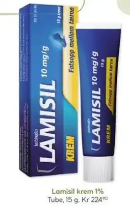 Vitusapotek Lamisil krem 1% tilbud