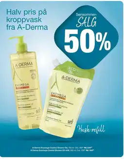 Ditt Apotek A-Derma kroppvask tilbud
