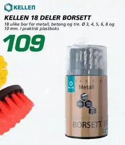 Coop Byggmix Kellen 18 deler borsett tilbud
