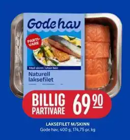 Rema 1000 LAKSEFILET M/SKINN tilbud