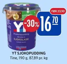 Rema 1000 YT SJOKOPUDDING tilbud