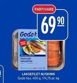 Rema 1000 LAKSEFILET M/SKINN tilbud