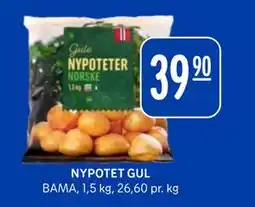 Rema 1000 NYPOTET GUL tilbud