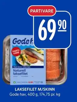 Rema 1000 LAKSEFILET M/SKINN tilbud