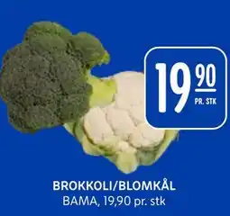 Rema 1000 BROKKOLI/BLOMKÅL tilbud