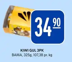 Rema 1000 KIWI GUL 3PK tilbud
