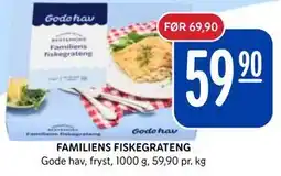 Rema 1000 FAMILIENS FISKEGRATENG tilbud