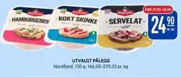 Rema 1000 UTVALGT PÅLEGG tilbud