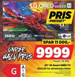 POWER 65 4K Smart QNED-TV tilbud