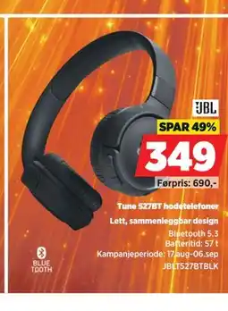 POWER Tune 527BT hodetelefoner tilbud