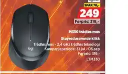 POWER M330 trådløs mus tilbud