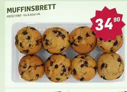 Holdbart MUFFINSBRETT tilbud