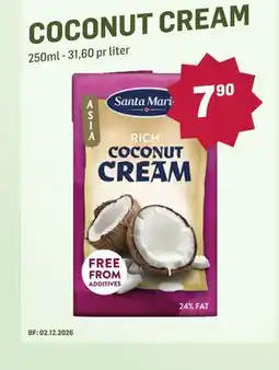 Holdbart COCONUT CREAM tilbud