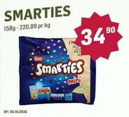 Holdbart SMARTIES tilbud