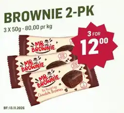 Holdbart BROWNIE 2-PK tilbud