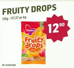 Holdbart FRUITY DROPS tilbud