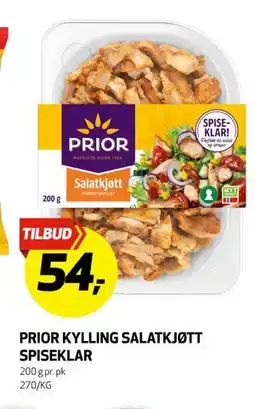Bunnpris PRIOR KYLLING SALATKJØTT SPISEKLAR tilbud