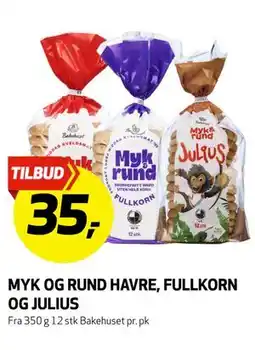 Bunnpris MYK OG RUND HAVRE, FULLKORN OG JULIUS tilbud