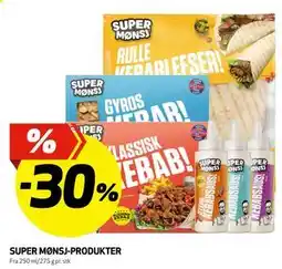 Bunnpris SUPER MØNSJ-PRODUKTER tilbud