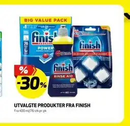 Bunnpris UTVALGTE PRODUKTER FRA FINISH tilbud