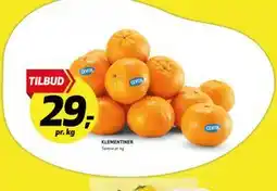 Bunnpris KLEMENTINER tilbud