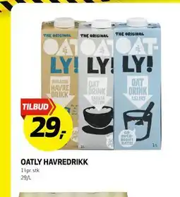 Bunnpris OATLY HAVREDRIKK tilbud