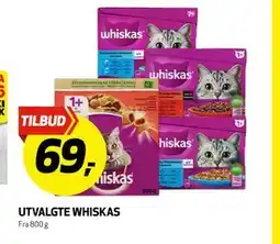 Bunnpris UTVALGTE WHISKAS tilbud