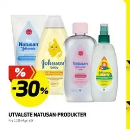 Bunnpris UTVALGTE NATUSAN-PRODUKTER tilbud