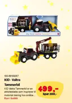 Lekia KID-Valtra Tømmerbil tilbud