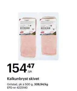 Storcash Grilstad Kalkunbryst skivet tilbud