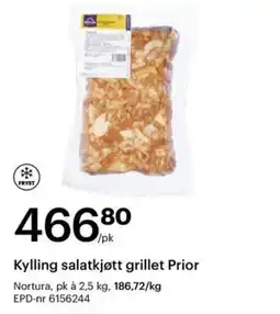 Storcash Kylling salatkjøtt grillet Prior tilbud