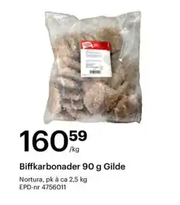 Storcash Gilde Biffkarbonader tilbud