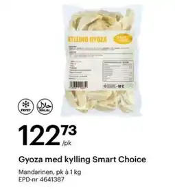 Storcash Gyoza med kylling Smart Choice tilbud