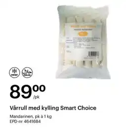 Storcash Vårrull med kylling Smart Choice tilbud