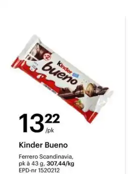 Storcash Kinder Bueno tilbud