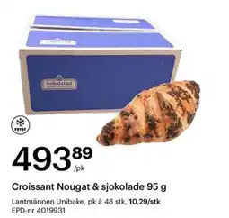 Storcash Croissant Nougat & sjokolade tilbud